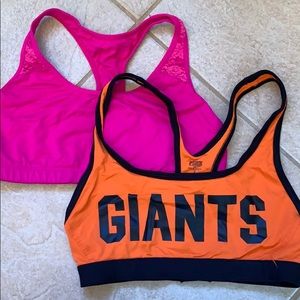 Victoria Secret sports bras Sf Giants
